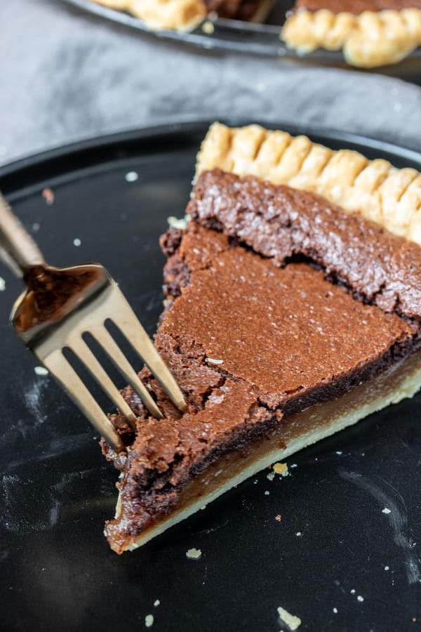 Schokoladen-Chess-Pie 4 Schokoladen-Chess-Pie essen