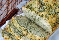 Savory Spinach Feta Beer Bread