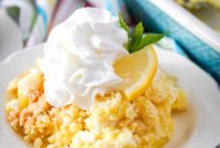 Zesty Lemon Dump Cake