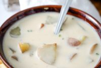 Unbelievably Easy 3 Ingredient Potato Soup