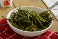 Perfectly Roasted Green Beans