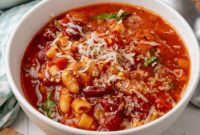 Hearty Instant Pot Minestrone Soup
