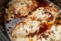 Slow Cooker French Onion Chicken