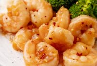 Honey Garlic Glazed Shrimp