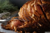 Honey Mustard Glazed Slow Cooker Ham