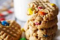 MM Chunky Peanut Butter Cookies