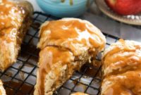 Decadent Caramel Apple Scones