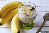 Overnight Chunky Monkey Chia Bowl