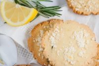 Zesty Lemon Rosemary Cookies