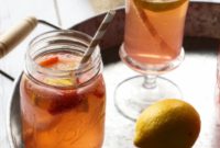 Refreshing Strawberry Lemonade Shandy