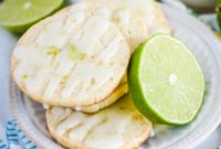 Sunshine Key Lime Shortbread Bites