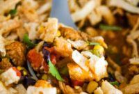 Southwestern Egg Roll Chicken Bake