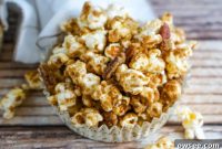 Decadent Salted Caramel Pecan Popcorn