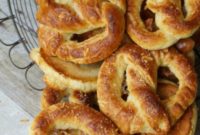 Soft Pretzels with Asiago Cheese