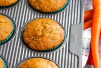 Wholesome Banana Carrot Muffins