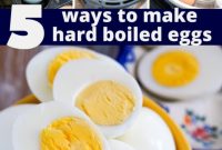 Achieve Perfect Hard Boiled Eggs Every Time