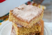 Churro Blondies