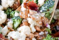 Creamy Amish Broccoli Cauliflower Medley