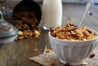 Wholesome Cranberry Almond Granola