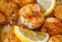 Crispy Air Fryer Scallops