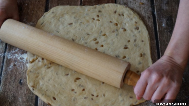 Close-up of the delicious Sunflower Bread, showing its rustic crust and texture.