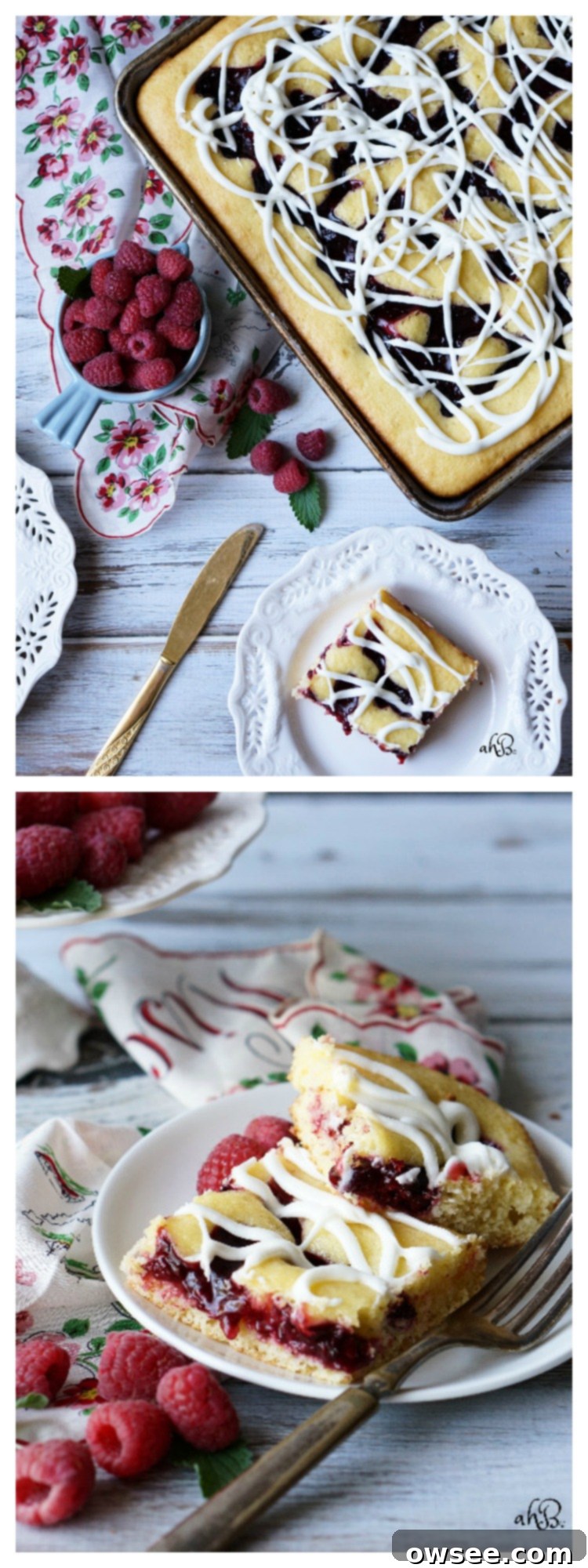 Raspberry Cheesecake Squares 2 Raspberry Cream Cheese Squares