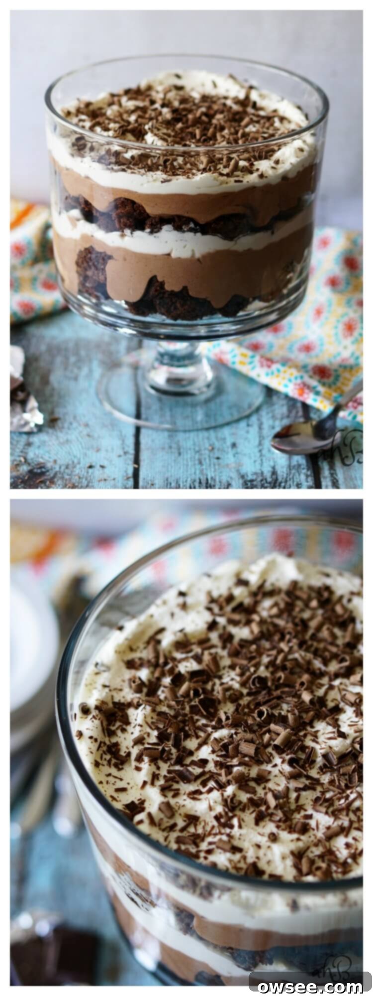Decadent Chocolate Brownie Trifle 2 Chocolate Brownie Trifle