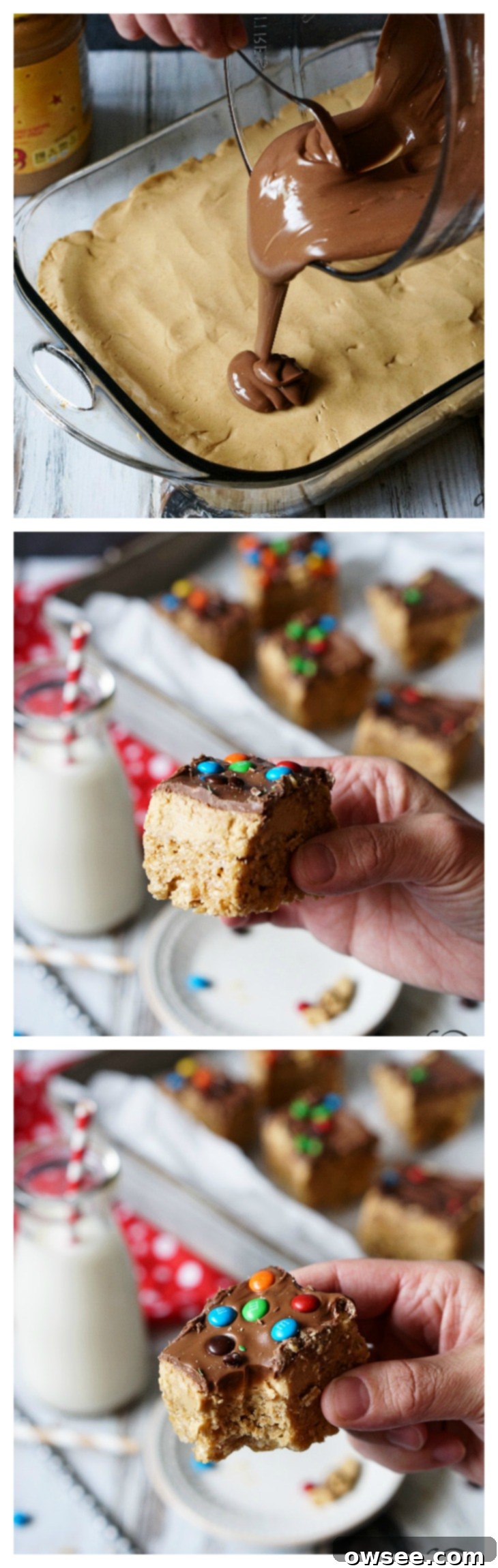 Peanut Butter Cup Overload Crispy Bars 2 Loaded Peanut Butter Rice Crispy Treats