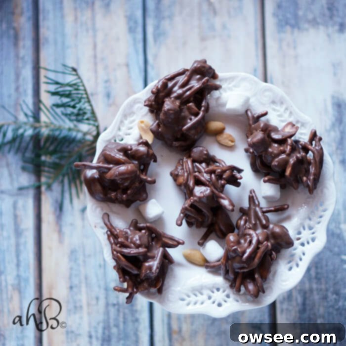 Rocky Road Haystacks