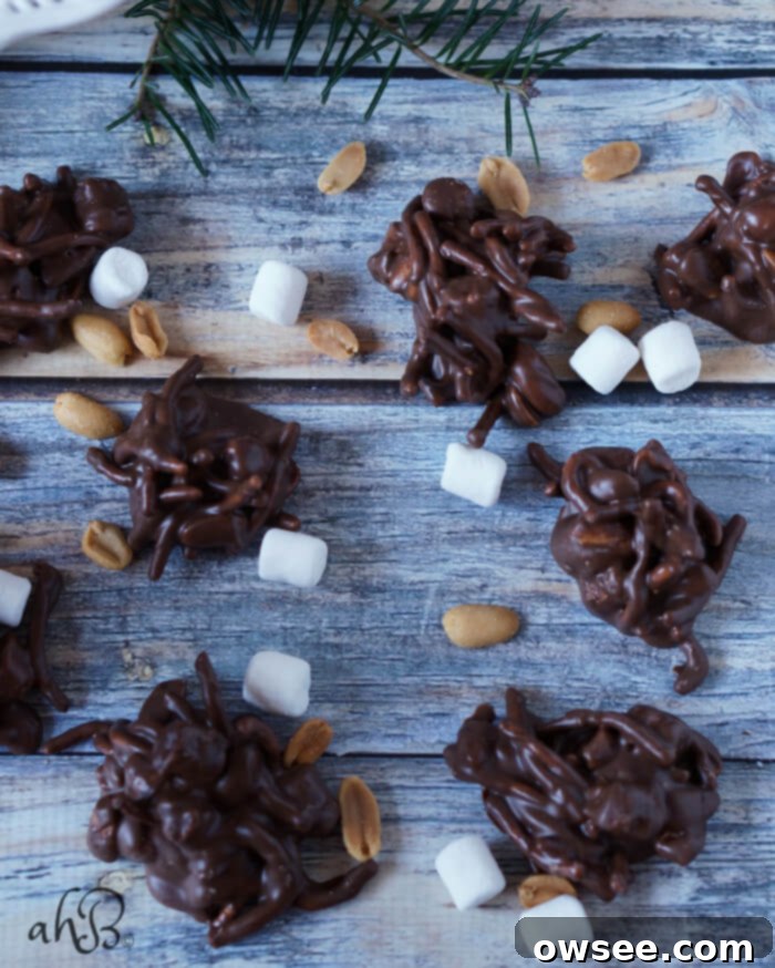 Rocky Road Haystacks
