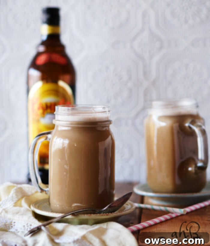 Warm Kahlua Buttered Brew 3 Hot Buttered Kahlua