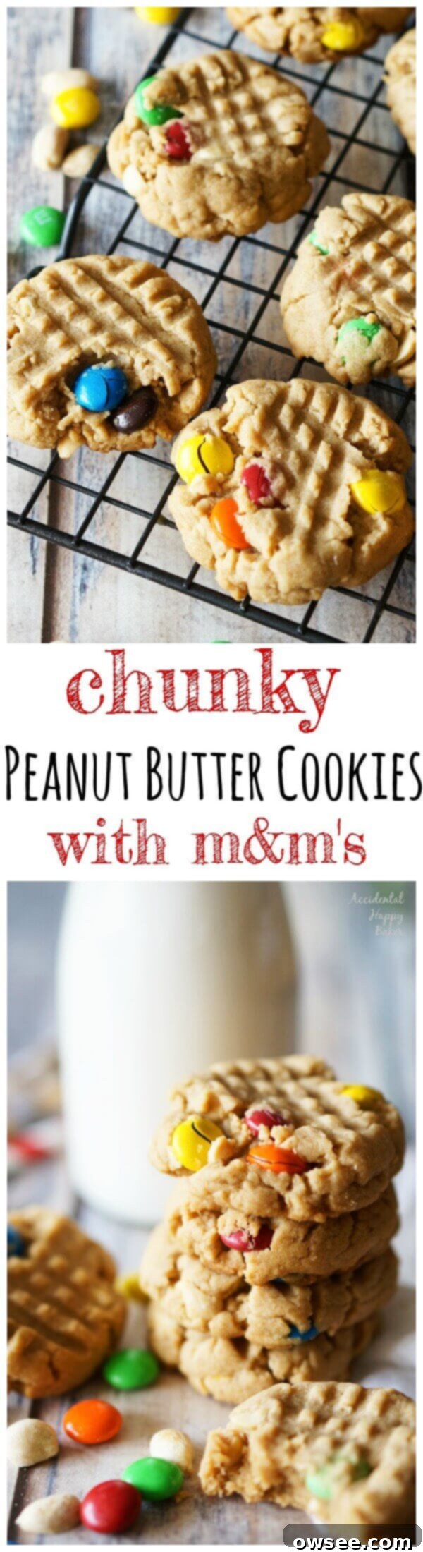 MM Chunky Peanut Butter Cookies 2 Chunky-Peanut-Butter-Cookies-with-M&M's