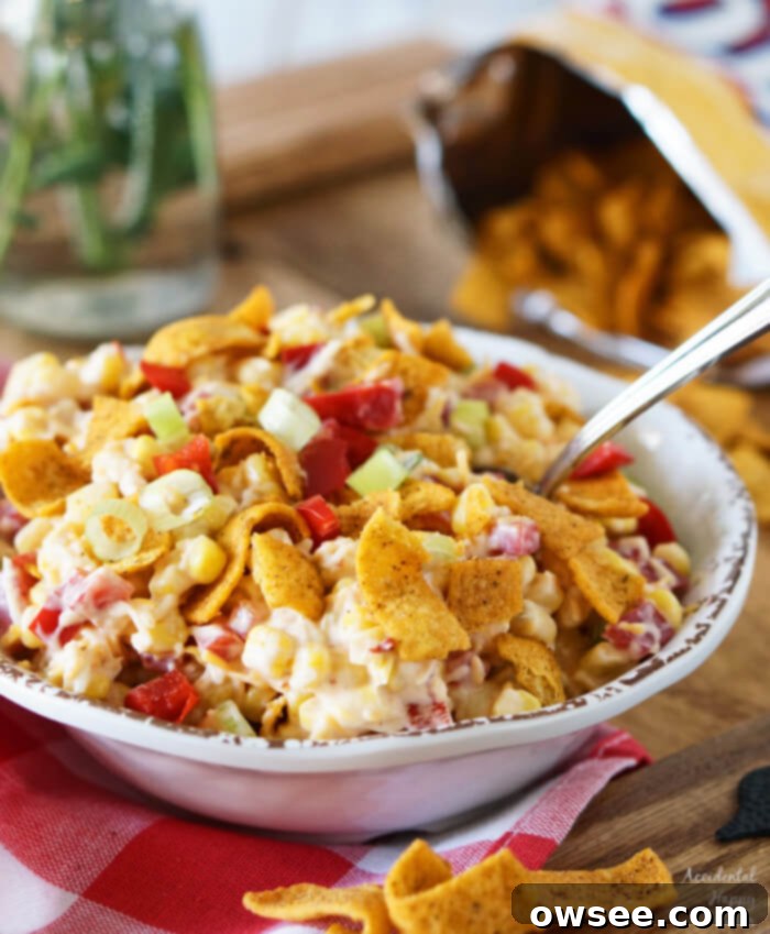Ultimate Fritos Chili Cheese Corn Salad 7 Fritos Chili Cheese Corn Salad