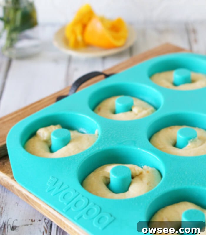 Chocolate Glazed Orange Donuts