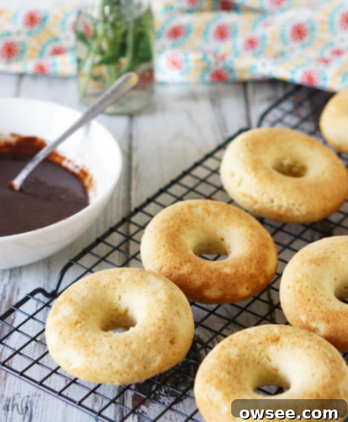 Chocolate Glazed Orange Donuts