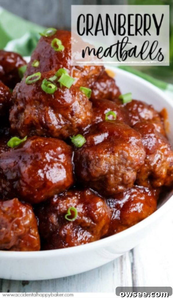 Cranberry Meatballs 