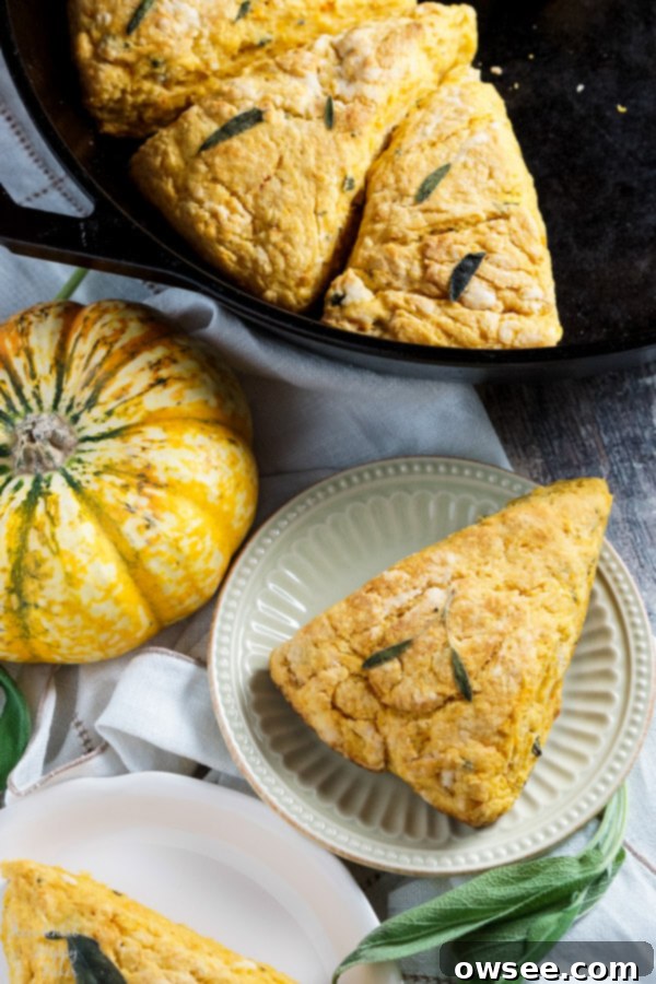 Sweet Potato and Sage Scones