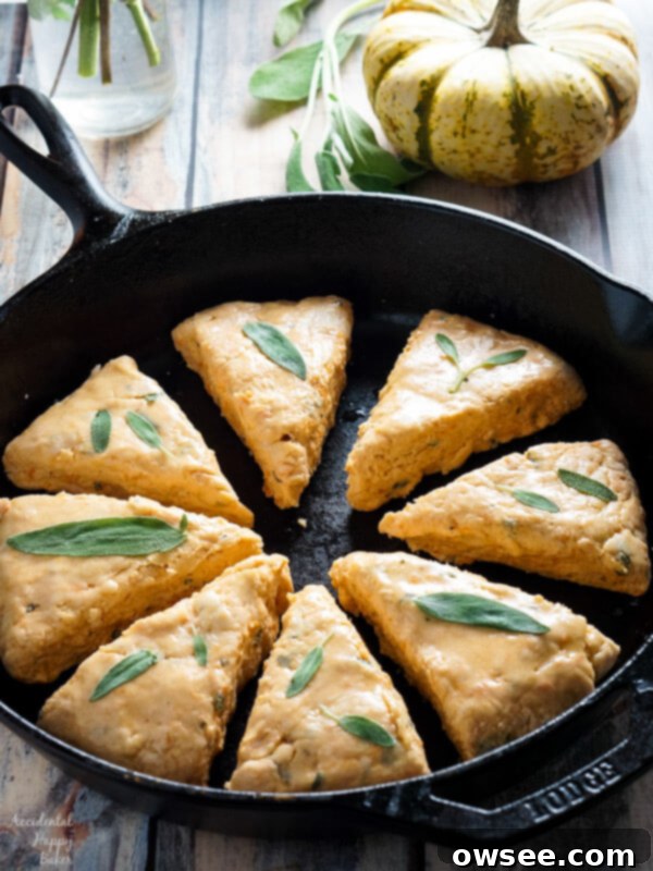 Sweet Potato and Sage Scones
