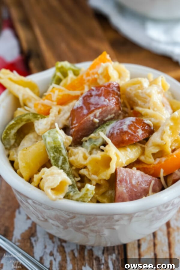Bayou Smoked Sausage Alfredo 2 Cajun Sausage Alfredo