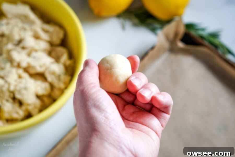 Lemon Rosemary Cookies, simple fresh flavors of lemons and rosemary meld together in these buttery shortbread cookies to make an unassuming cookie with a dynamic flavor combination. #lemon #rosemary #cookies #shortbread #accidentalhappybaker